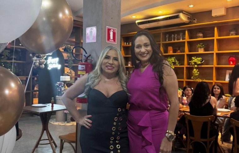 Com Ana Paula  Foto: Álbum de família 