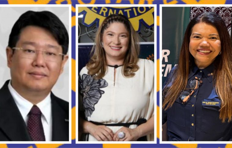 Cláudio Takaka, Etienne Acácio e Dina Machado Fotos: Montagem CCMNC