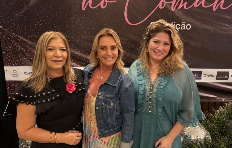 Antonia Lopes Gonçalves, Ana Cláuda Brada e Etienne Acácio Foto: CCMNC