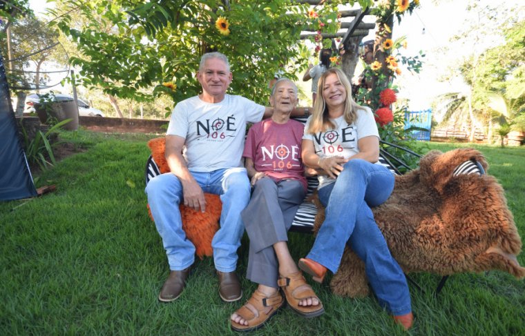 Noé, Alberto e Antônia 