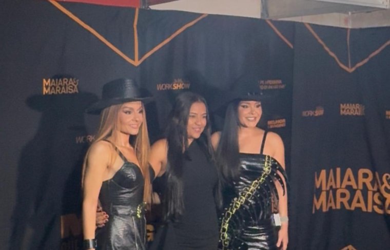 Maiara, Maraisa e Ana Farias do FC Mem Maranhão 