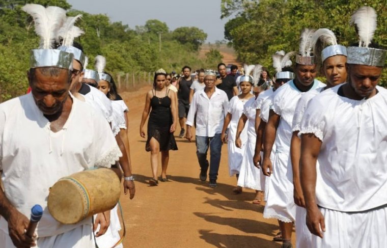 Congos do Morro São João- Santa Rosa  Foto Emerson Silva - Governo do Tocantins