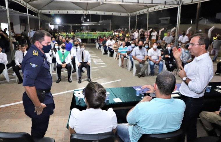 Prefeito Wagner Rodrigues inaugura sede da Guarda Municipal de Araguaína - Foto: Marcos Filho/Ascom Prefeitura de Araguaína  -