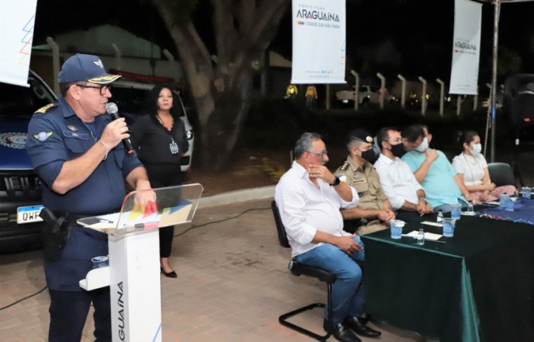 Prefeito Wagner Rodrigues inaugura sede da Guarda Municipal de Araguaína - Foto: Marcos Filho/Ascom Prefeitura de Araguaína  -