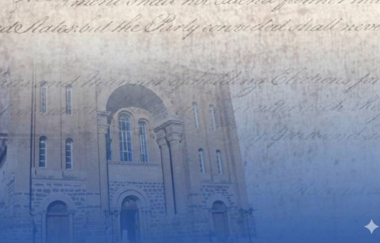 Catedral Nossa Senhora das Mercês Porto Nacional  Imagem adaptada com uso de inteligência artificial