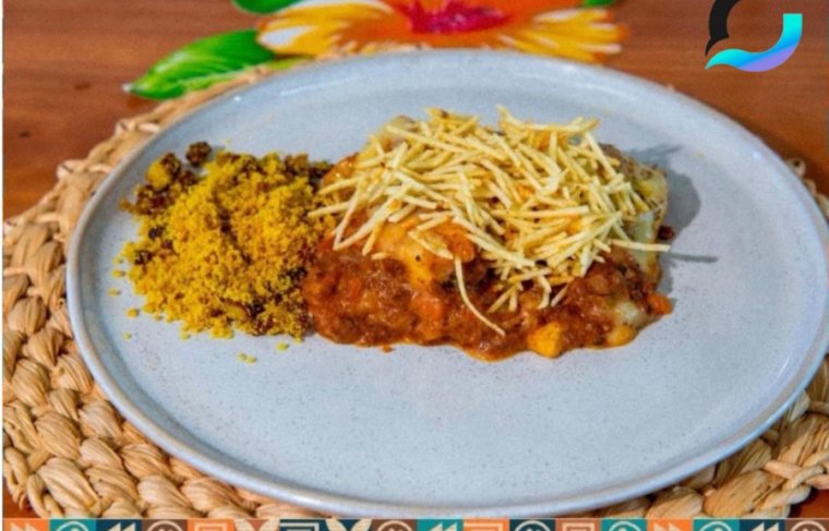 Comida de Rua - 1º lugar, Lasanha de Banana Reprodução / Instagram Nossa Araguaína