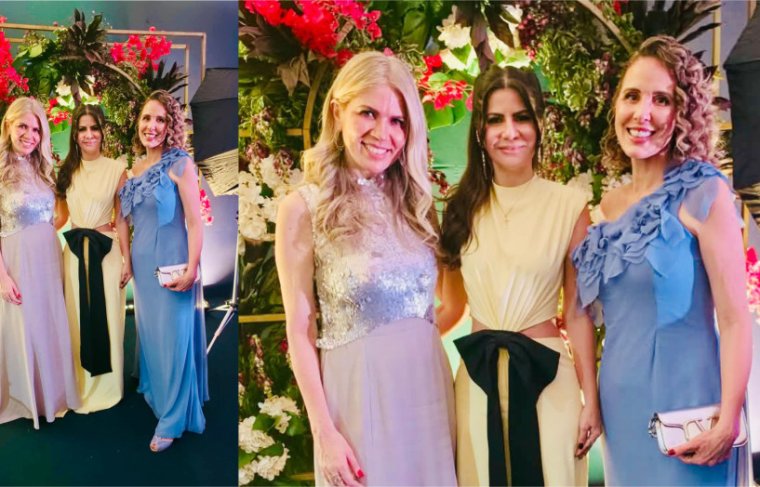 Dra Luciana Zeve, Dra. Marcela Pitaluga e Dra. Adalgele Blois  