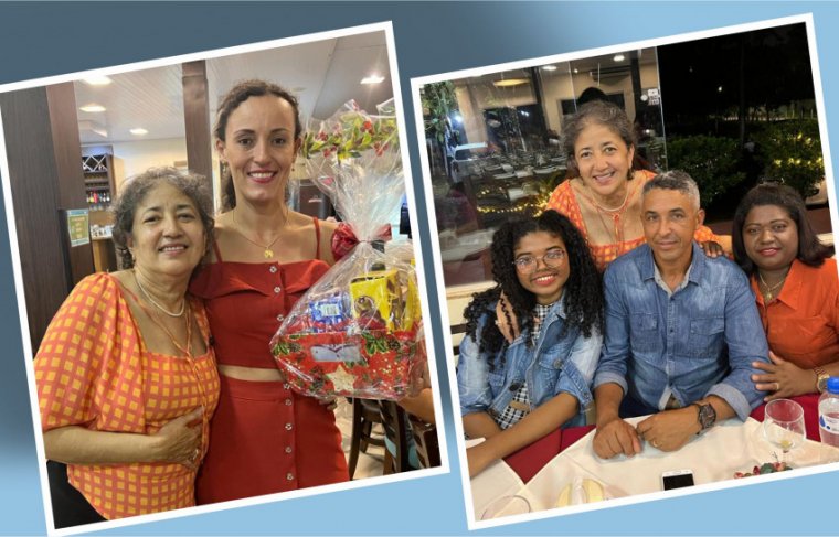 Iracema Moraes, Poliana Assunção / Aloísio Santana, Maria Ivete e Juliana  - Foto: Cícera Maria / Efeitos: Cícera Maria