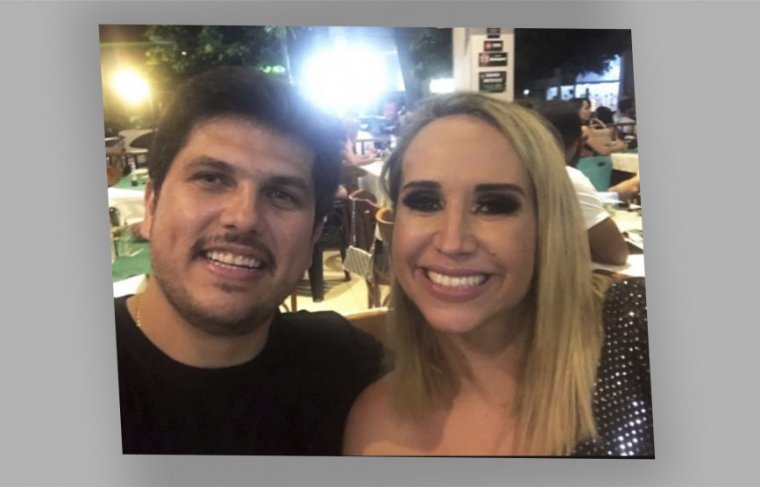 Michelle Soares Vaz e Marcelo Adriano Dias - Foto: Álbum de Familia // Efeito: Cícera Maria