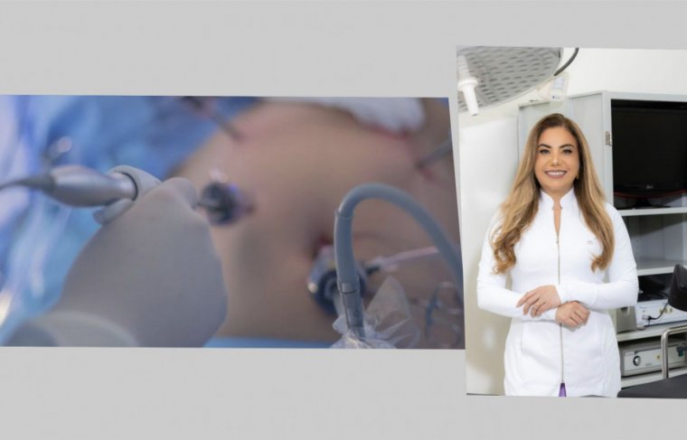 Dra. Karla Mazzini, ginecologista e obstetra do Hospital Dom Orione - Divulgação HDO // Efeito: Cícera Maria 