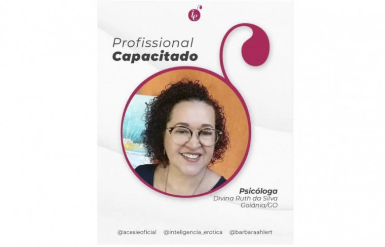 Psicóloga Divina Ruth da Silva Foto: Divulgação Inteligência Erótica 