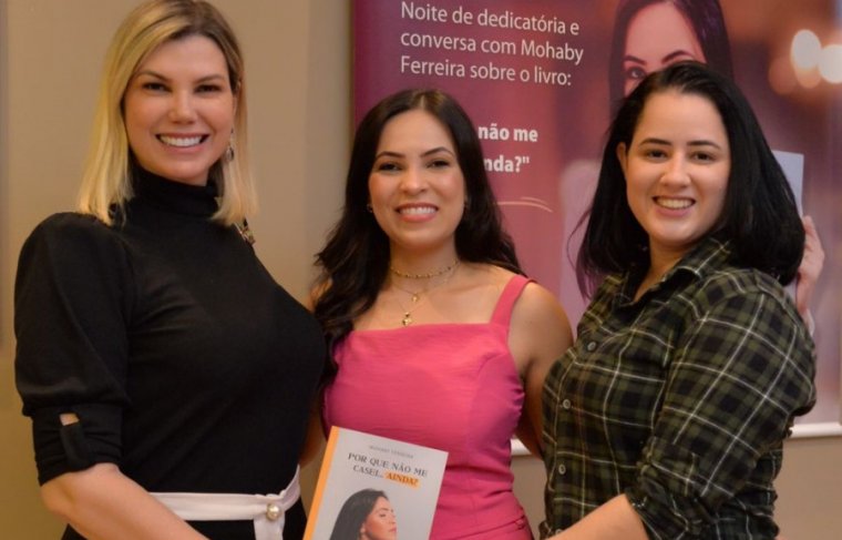 Mohaby Ferreira, Débora de Lima e Rafaella Regia Oliveira Klippel Foto: Mayara Barbosa 