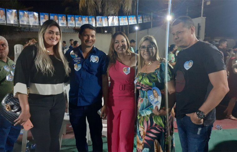 Luana Ribeiro inaugura comitê em Araguaína Foto: Cícera Maria