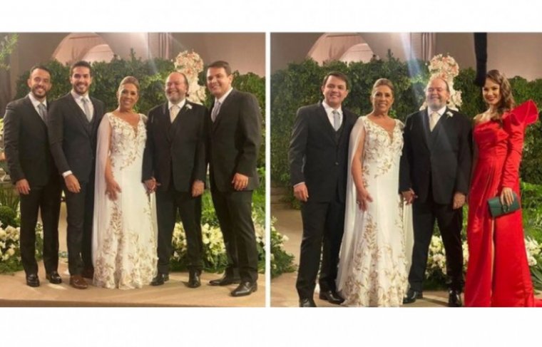 Vânia e João Batista Leal celebram bodas de esmeralda Foto: Reprodução 