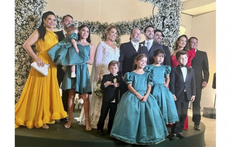 Vânia e João Batista Leal celebram bodas de esmeralda Foto: Reprodução 