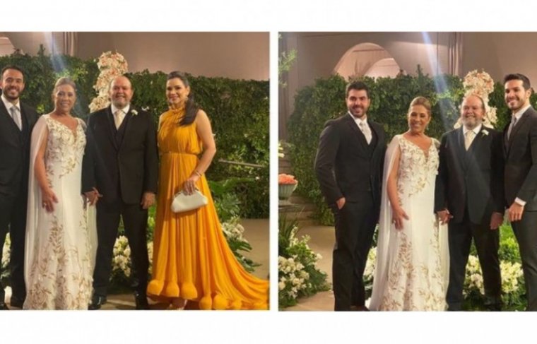 Vânia e João Batista Leal celebram bodas de esmeralda Foto: Reprodução 