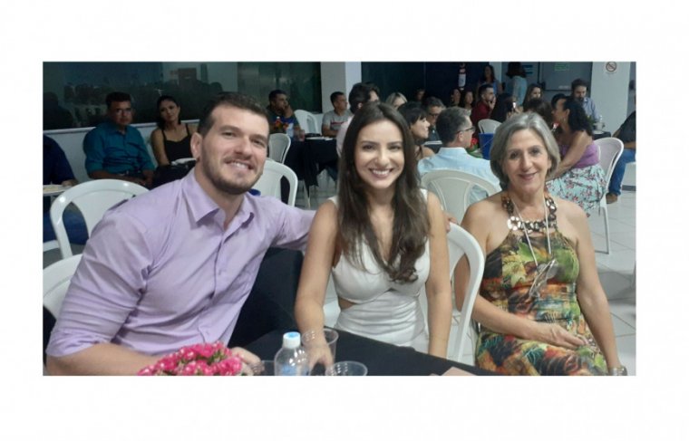 Eloiza, Julliana e Leandro Martins 