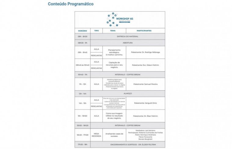 PROGRAMAÇÃO 