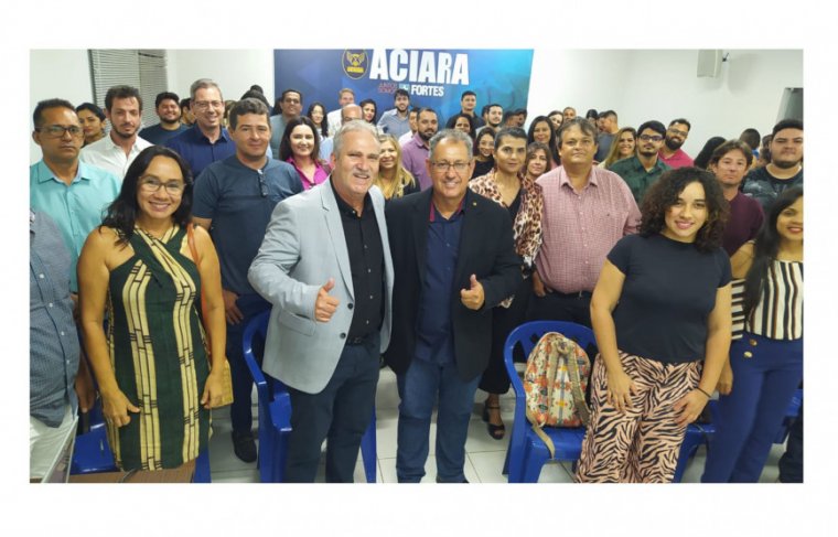 Aciara 47 anos. Palestra "Reconstruindo e transformando relacionamentos em negócios" de Marcos Pulga Abre comemorações de aniversário Foto: Dayse Gomes / Ascom Aciara