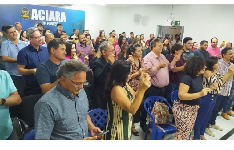 Aciara 47 anos. Palestra "Reconstruindo e transformando relacionamentos em negócios" de Marcos Pulga Abre comemorações de aniversário Foto: Dayse Gomes / Ascom ACIARA