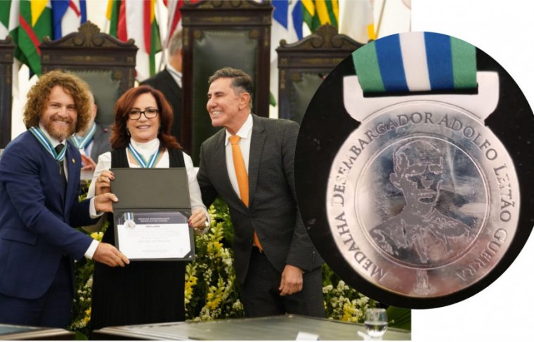Corregedor-geral da Justiça do PJBA, desembargador José Edivaldo Rotondano (dir), corregedora-geral da Justiça do Tocantins, desembargadora Etelvina Maria Sampaio Felipe e o juiz auxiliar da Presidência do Tribunal de Justiça (TJTO) e coordenador do Nupre Foto: divulgação