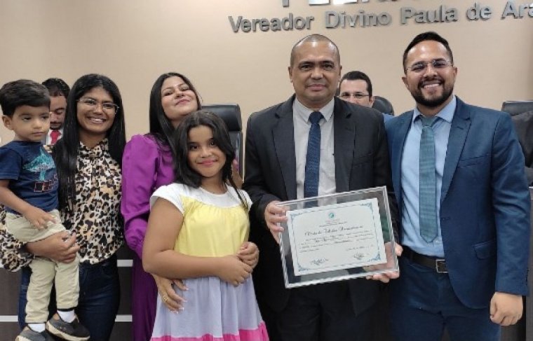 Vereador Robert, Vereador Robert, Wolasce Campelo Soares, pastor Presidente da Assembleia de Deus Ministério Cuidando de Vidas e familiares., pastor Presidente da Assembleia de Deus Ministério Cuidando de Vidas e familiares. Foto: Reprodução 