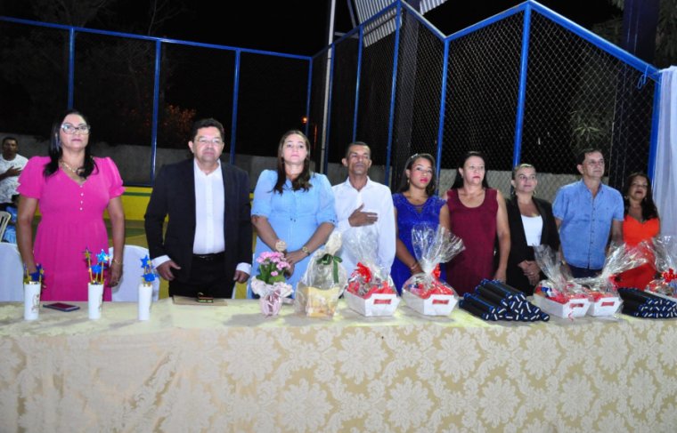 Formatura do quinto ano A e B, do Colégio Ary Pereira Borges em Almas / Tocantins 