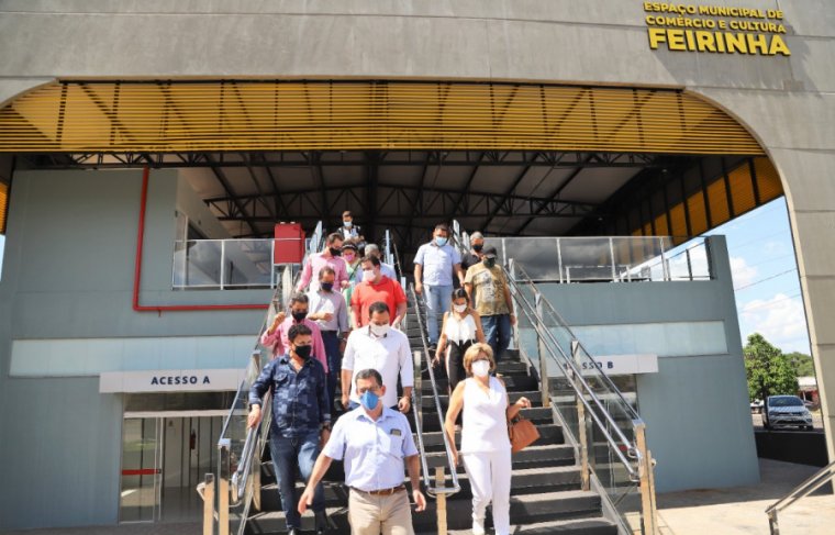 Comitiva maranhense visita prefeito de Araguaína Wagner Rodrigues Crédito: Marcos Filho/Ascom/ Araguaina