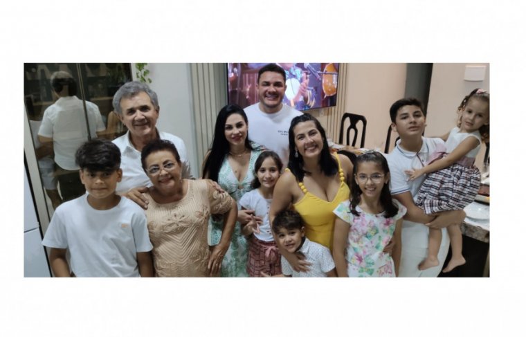 Zilda, Manoel Oliveira e família 