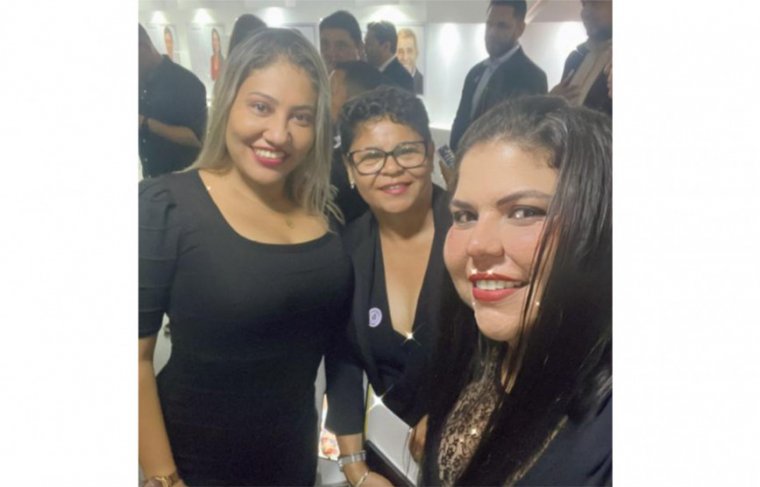 Jailma Capistrano, Vanusa Alencar e Alinne Galvão 