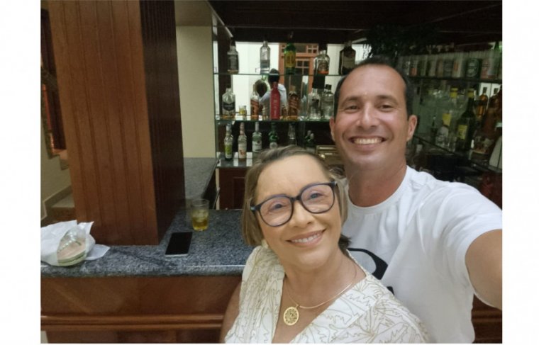 Cleide Aguiar e Edson Júnior  