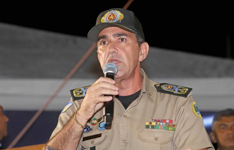 Comandante Geral da PM/TO coronel Márcio Barbosa  