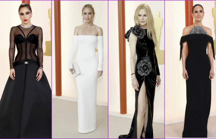 Lady Gaga, Emily Blunt, Nicole Kidman e Jennifer Connelly Reprodução: Getty Images