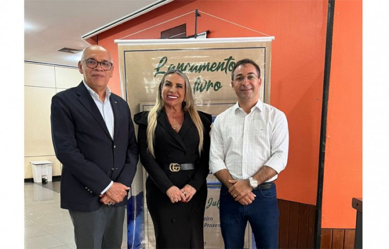 Wagner Praxedes, Gilda Bonfim e o prefeito de Araguaína, Wagner Rodrigues 