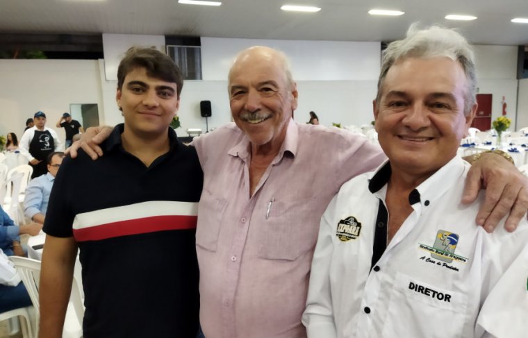 Marco Túlio Queiroz, Wenceslau Queiroz e José Luiz do Amaral Foto: CCMNC