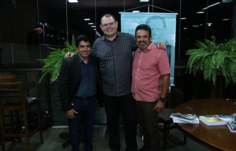 Wilson Carvalho, Cleber e Edson Galo Foto: Tião Produtora