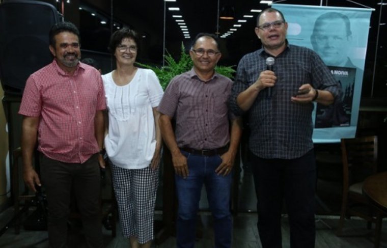 Edson Galo, Cícera Maria, Edivaldo Campelo e Cleber Toledo Foto: Tião Produtora
