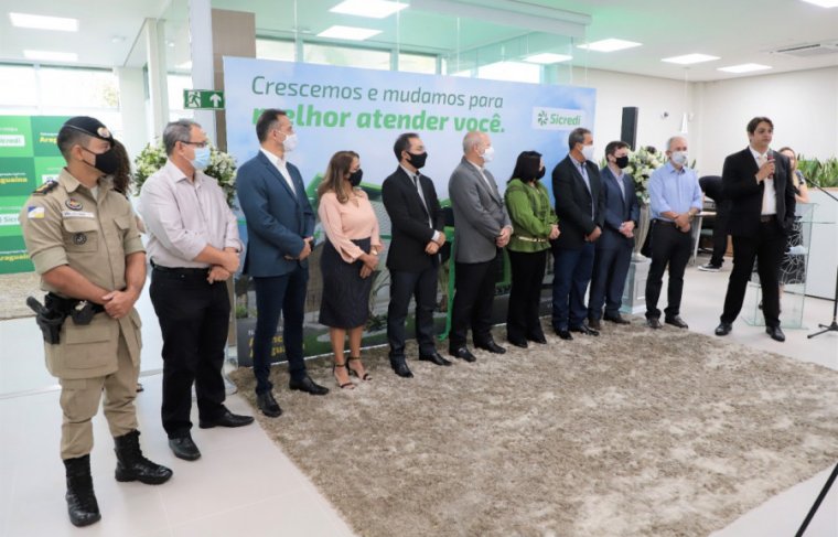 Inaugurada Sicredi Agência Araguaína - Foto: Ascom prefeitura de Araguaína / Marcos Filho -