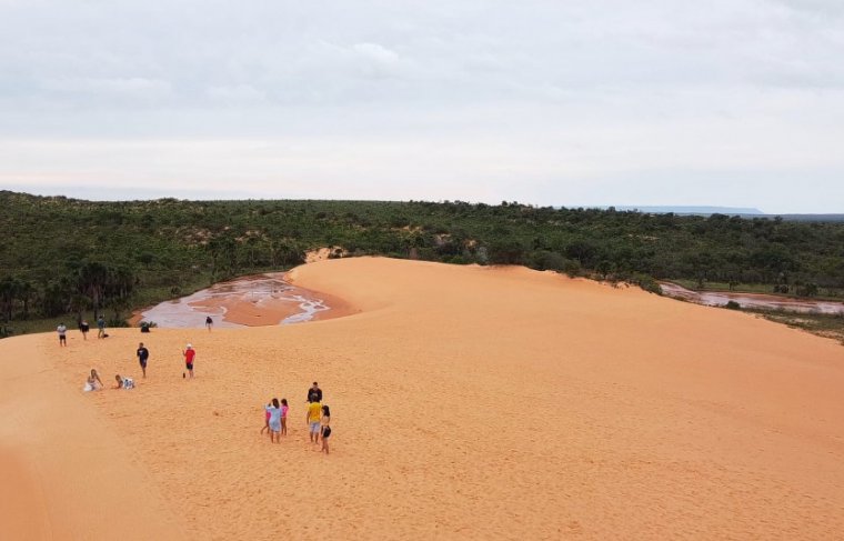 Dunas - Parque Estadual do Jalapão Foto: Washington Luiz/Governo do Tocantins 