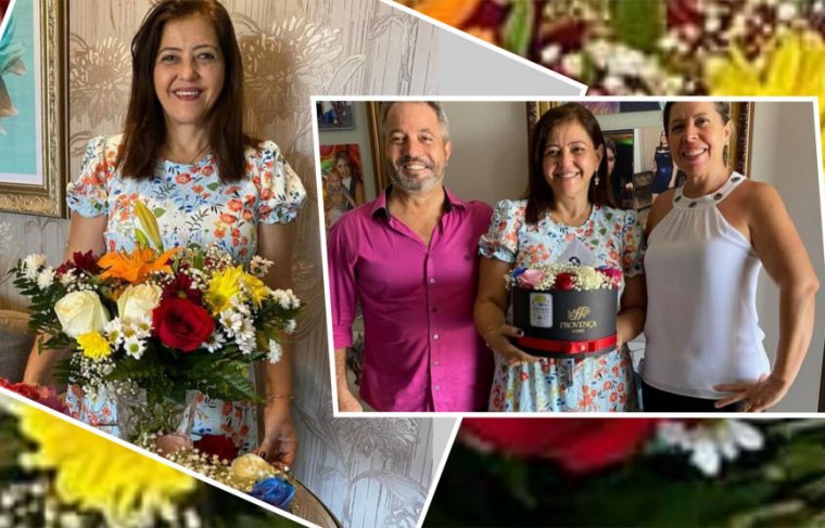 Presidente Aciara, Hélida Dantas, Eliania e Adagmar Teodoro - Foto: RS / Efeito: Cícera Maria