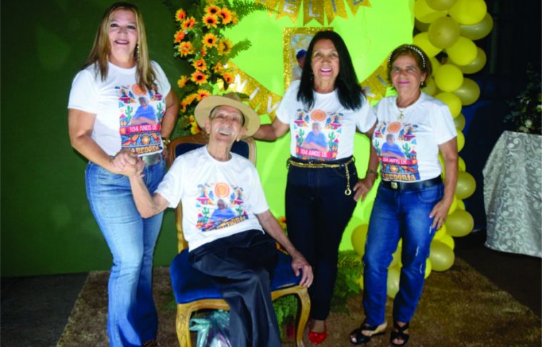 As filhas Antônia, Eva e Hortência Foto: Álbum de Família